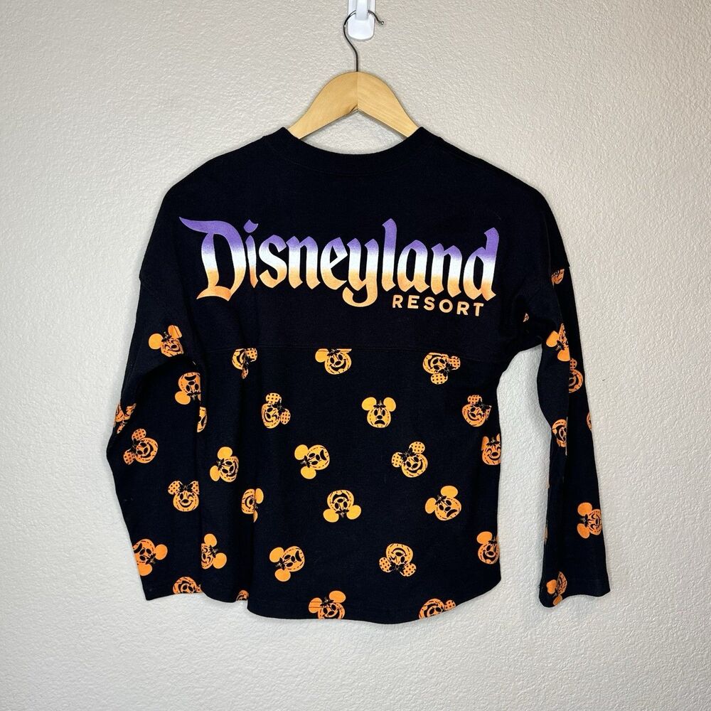 Disney Halloween Mickey Pumpkins Spirit Jersey  Boys Girls Youth L (11/12)